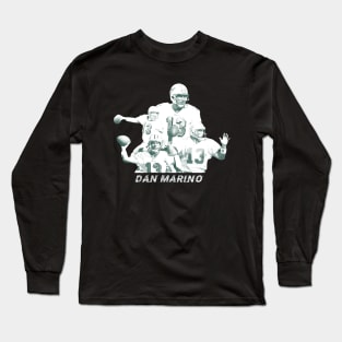 Marino Retro Sketch 80s Long Sleeve T-Shirt